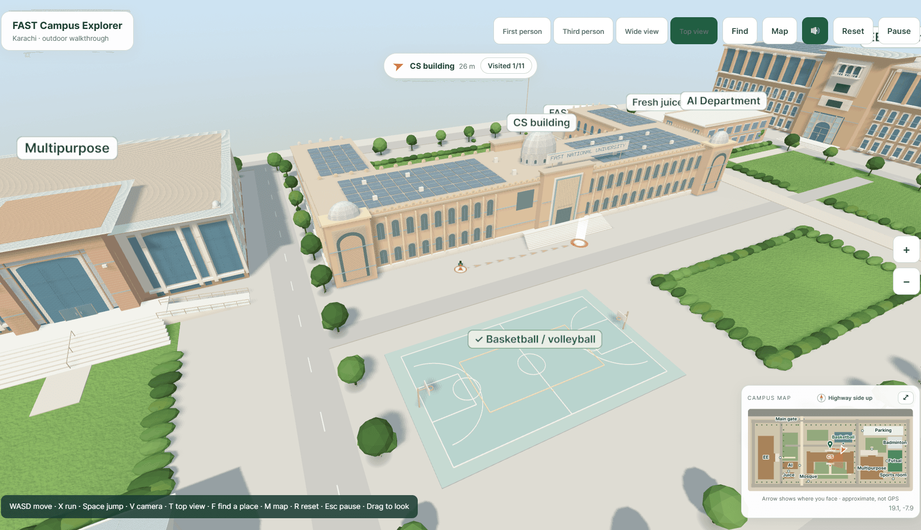 Screenshot of FastVerse